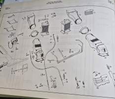 Mercedes -Benz Type 190 B, 10 014, Ersatzteilliste. Spare parts list-varaosaluettelo. Alkuperäinen. June 1959.