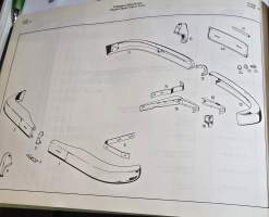 Mercedes -Benz Type 190 B, 10 014, Ersatzteilliste. Spare parts list-varaosaluettelo. Alkuperäinen. June 1959.