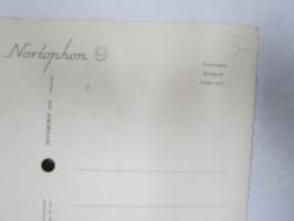 Hyvää Joulua - Valkea joulu - Lauluyhtye Musketöörit, Norlophon / Norsu Oy  -äänilevypostikortti 45 rpm postcard