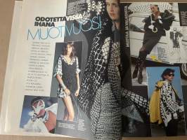 Me Naiset 1986 nr 1 (2.1.) Diana, muoti 1986, vuoden 1986 sata naista