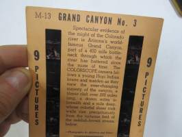 Grand Canyon nr 3 - Colorscope -katselulaitteen kuvasarja