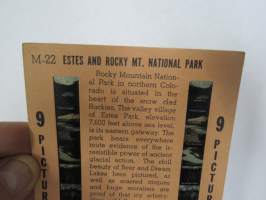 Estes and Rocky Mt. National Park - Colorscope -katselulaitteen kuvasarja