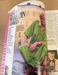 Me Naiset 1986 nr 34 (19.8.), Syysmuoti 86, Nastassja Kinski, Emmanuelle Khanh, Pierre Cardin, Leila Vuorenmaa