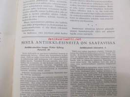 Aamu 1929 nr 3, T. K. Sallinen, Mistä antiikkiesineitä on saatavissa?