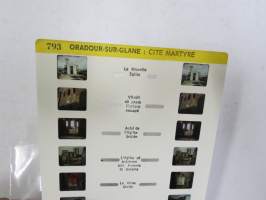 Oradour-Sur-Glane - Cite Martyre - Lestrade 793 -katselulaitteen kuvasarja