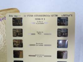 Fatima nr 3 - Le Dois a la procession - Lestrade -katselulaitteen kuvasarja
