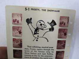 Frosty the Snowman S-1 - Tru-Vue -katselulaitteen kuvasarja