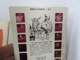 Circus Parade C-6 - Tru-Vue -katselulaitteen kuvasarja