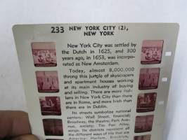New York City (2) 233 - Tru-Vue -katselulaitteen kuvasarja