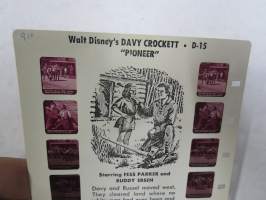 Walt Disney´s Davy Crockett "Pioneer" D-15 - Tru-Vue -katselulaitteen kuvasarja