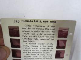 Niagara Falls, New York 325 - Tru-Vue -katselulaitteen kuvasarja