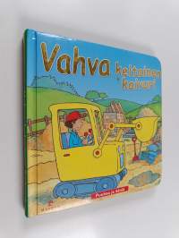 Vahva keltainen kaivuri