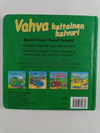 Vahva keltainen kaivuri