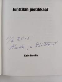 Junttilan juotikkaat (signeerattu)