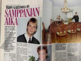 Me Naiset 1986 nr 19, Riki Sorsa ja äiti, Stevie Wonder, Ulla Tapaninen, ihanat parfyymit, aurinkolasit