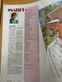 Me Naiset 1986 nr 30, 22 sivua mystiikkaa, Gustav Myrsten - Viking line, Johanna Sinisalo, Anneli Saaristo