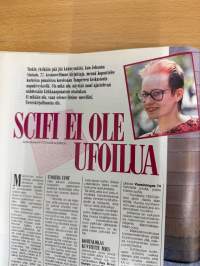 Me Naiset 1986 nr 30, 22 sivua mystiikkaa, Gustav Myrsten - Viking line, Johanna Sinisalo, Anneli Saaristo