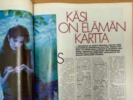 Me Naiset 1986 nr 30, 22 sivua mystiikkaa, Gustav Myrsten - Viking line, Johanna Sinisalo, Anneli Saaristo