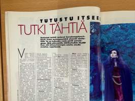 Me Naiset 1986 nr 30, 22 sivua mystiikkaa, Gustav Myrsten - Viking line, Johanna Sinisalo, Anneli Saaristo