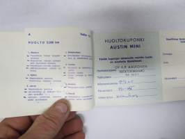 Austin MIni huoltovihko