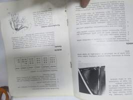 Volvo Amazon 2- ja 4-ovinen henkilöauto (121/122 S F ja L) rakenne, käyttö, huolto -käyttöohjekirja, painettu 12.65 eli alkaen vuosimallista 1966