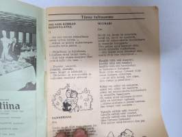 Nää Haarikka lauluja on (ravintolat Haarikka, Hämeenportti, Kristiina, Kultainen Hirvi, Turku + Hotelli Norma, Parainen) -laulukirja -song book
