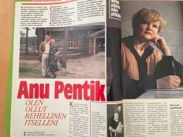 Me Naiset 1979 nr  30, Anu Pentik, Kaustinen, Pori jazz, Verla, Maija Söderholm, lomittaja tulee tilalle - Kaija Jarkko, Gösta Ekman