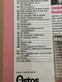Me Naiset 1979 nr 41, Armi Ratian viimeinen haastattelu, Maija Hapuoja, Näin me asumme - Marjut ja Seppo Mykrä ja Pirkko ja Jukka Silaste