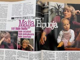 Me Naiset 1979 nr 41, Armi Ratian viimeinen haastattelu, Maija Hapuoja, Näin me asumme - Marjut ja Seppo Mykrä ja Pirkko ja Jukka Silaste