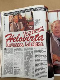 Me Naiset 1979 nr 42, Tarvitseeko politikko perhelomaa, Armi Ratian hautajaiset, Kauko Helovirta