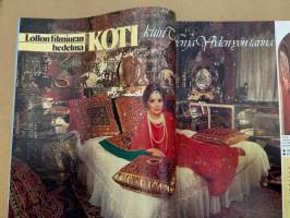 Me Naiset 1979 nr 43, Gina Lollobrigida,  Sivun persoona Markku Alen, Käte Nyberg Skandinavian kaunein, Tuulikki Kannisto, Väinö Rouvinen ja Meeri Torvinen