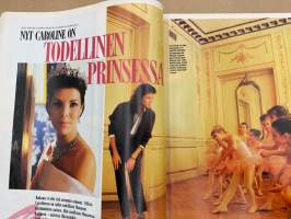 Me Naiset 1986 nr 27-28, Prinsessa Carolina, Kirsti Lagerspetz, Maarit Hurmerinta