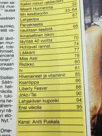 Me Naiset 1986 nr 27-28, Prinsessa Carolina, Kirsti Lagerspetz, Maarit Hurmerinta