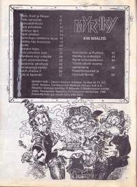 Myrkky 8 1995 - Tenavatähtiä.  Katso muu sisältö kuvista.