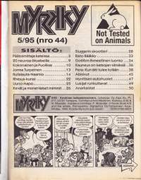 Myrkky 5/1995 - Keväinen katoamisnumero.  Katso muu sisältö kuvista.