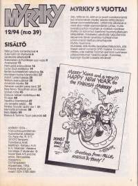 Myrkky 12/1994 - 68-sivuinen 5-vuotisjuhlanumero!  Katso muu sisältö kuvista.