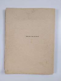 Eugen Schauman : eräs henkilökuva Suomen taistelusta Venäjää vastaan