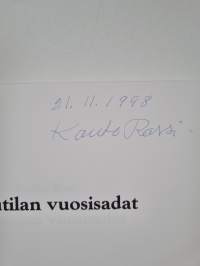 Sukutilan vuosisadat (signeerattu)