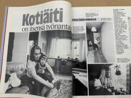 Me Naiset 1979 nr 19, Kotiäiti - Riitta Diedler, Vilkunan sukunsa juurilla, mitä Loma-Suomi tarjoaa lapsiperheelle