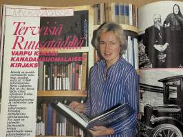 Me Naiset 1984 nr 38, Monacon Stephanie, Ollapa viiskymppinen, Isabella Rossellini, Heidi Tauri