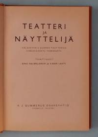 Teatteri ja näyttelijä – Välähdyksiä Suomen teatterien viimeaikaisesta toiminnasta.  ( Kokoomateos, teatterin historiaa )