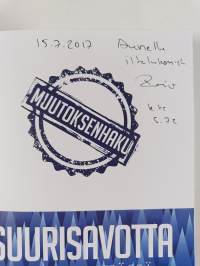 Suurisavotta : oikeus metsässä (signeerattu, tekijän omiste)