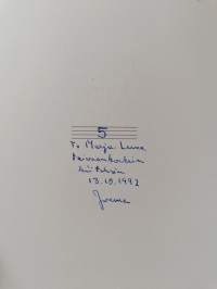 Poems 1955-1987 (signeerattu, numeroitu)