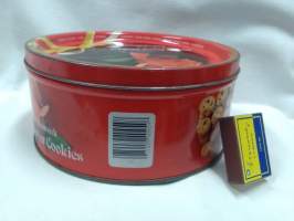 Pieni ruusu peltipurkki