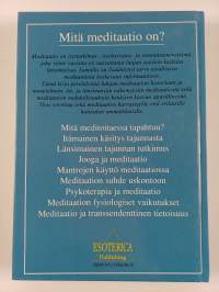 Mitä meditaatio on