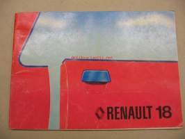 Renault 18 -ohjekirja