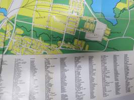 Tampereen osoitekartta 197?