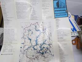 Tampereen osoitekartta 197?