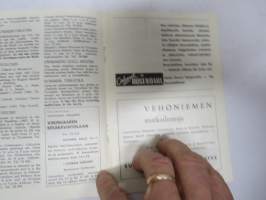 Tampere matkailuesite 1961