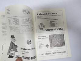 Tampere matkailuesite 1961